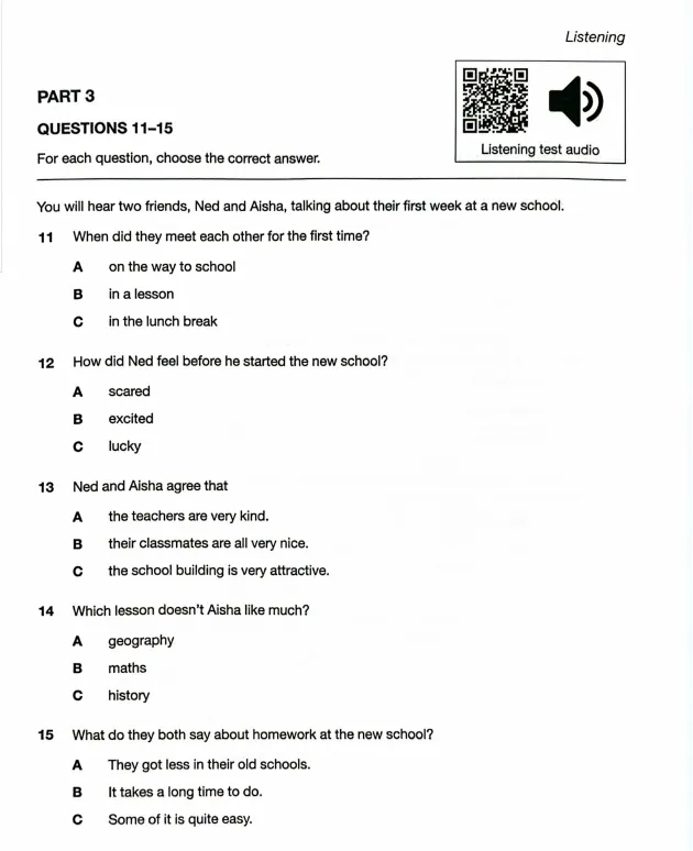 抢跑2026!KET2025年真题免费领:刷透真题,KET卓越到手~ 第8张