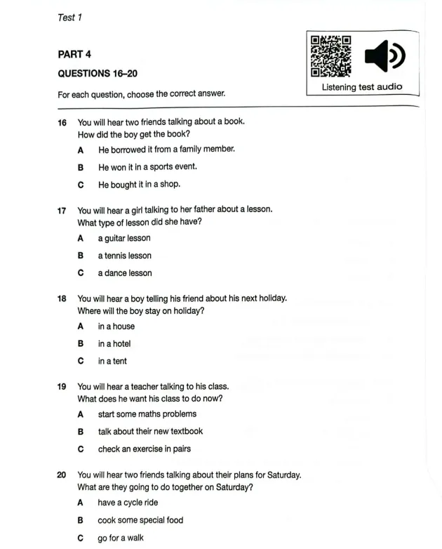 抢跑2026!KET2025年真题免费领:刷透真题,KET卓越到手~ 第9张