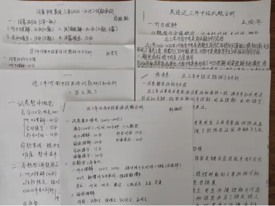 研真题·明方向·促教学--骆集乡九年一贯制学校初中部近三年河南中招试题研究与分析活动总结 第7张 研真题·明方向·促教学--骆集乡九年一贯制学校初中部近三年河南中招试题研究与分析活动总结 第7张