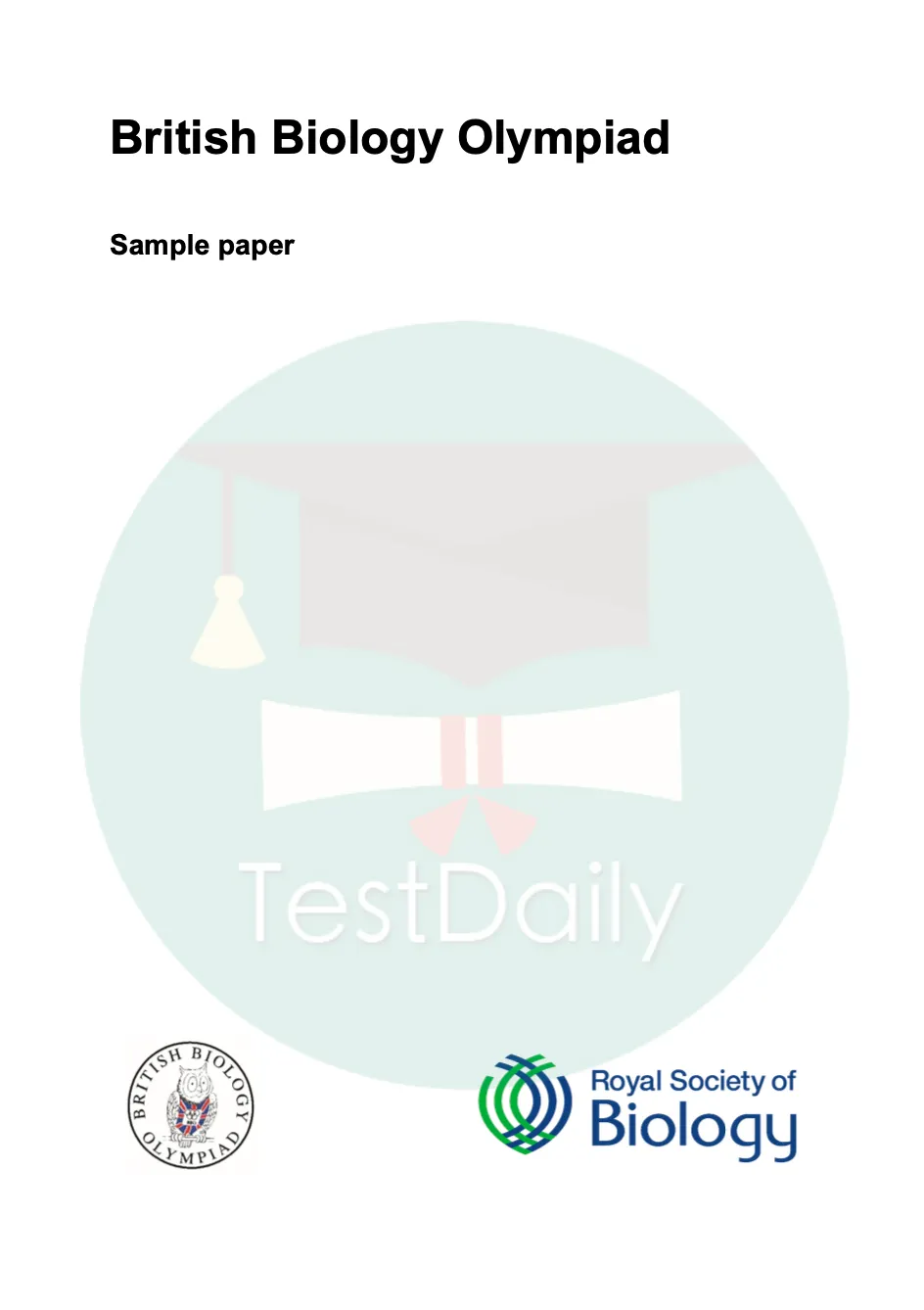 2026 USABO真题+解析免费领!一键预约领取 第4张