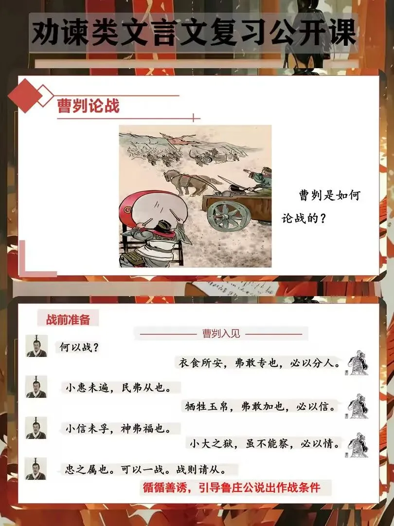 中考语文大单元整合复习之劝谏类三篇文言文整合:劝言有术,谏言有方 第3张