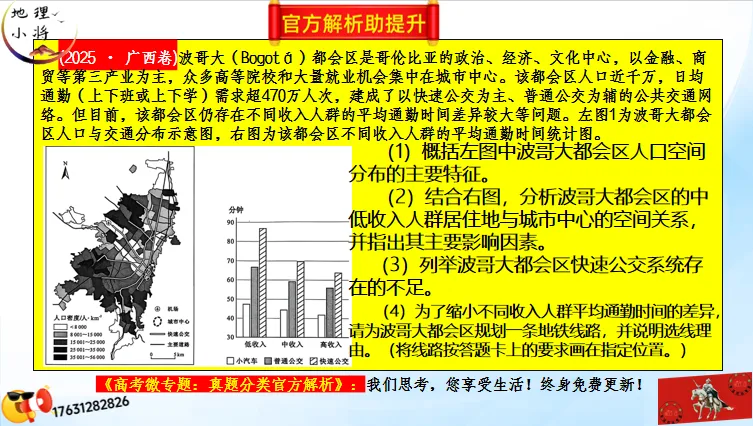 二轮微专题《高考真题分类官方解析》:交通运输 第26张