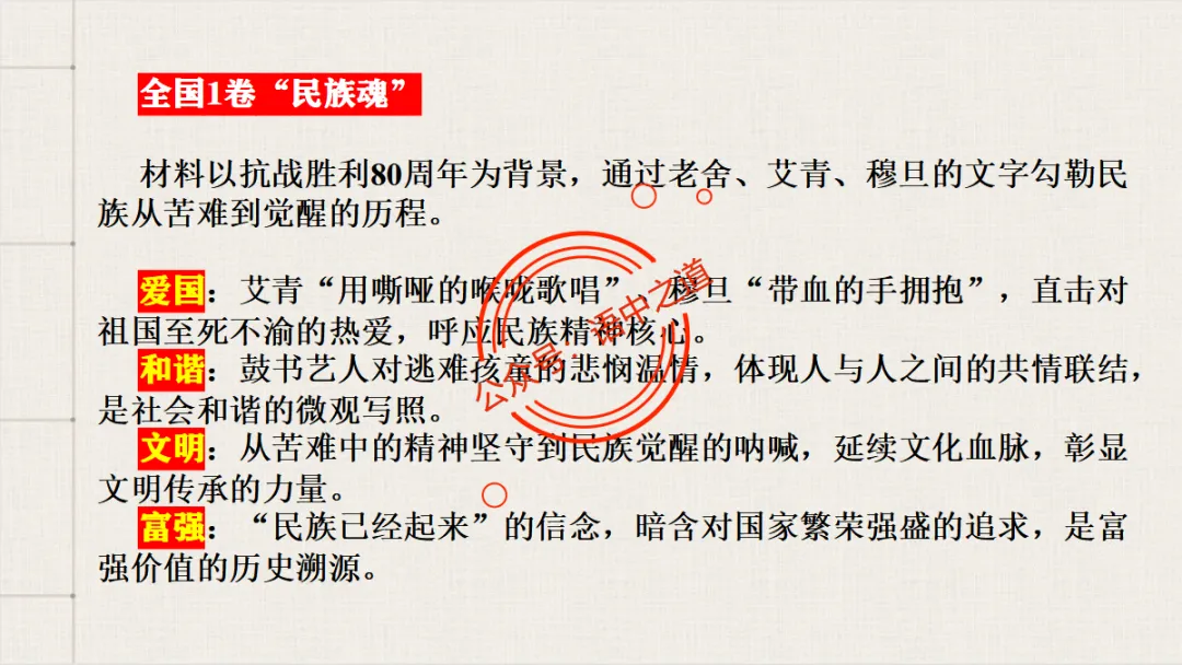 【对标真题】语文【作文母题】全解(名言积累+素材拓广+主题范文+精彩点评),来自核心价值观! 第21张