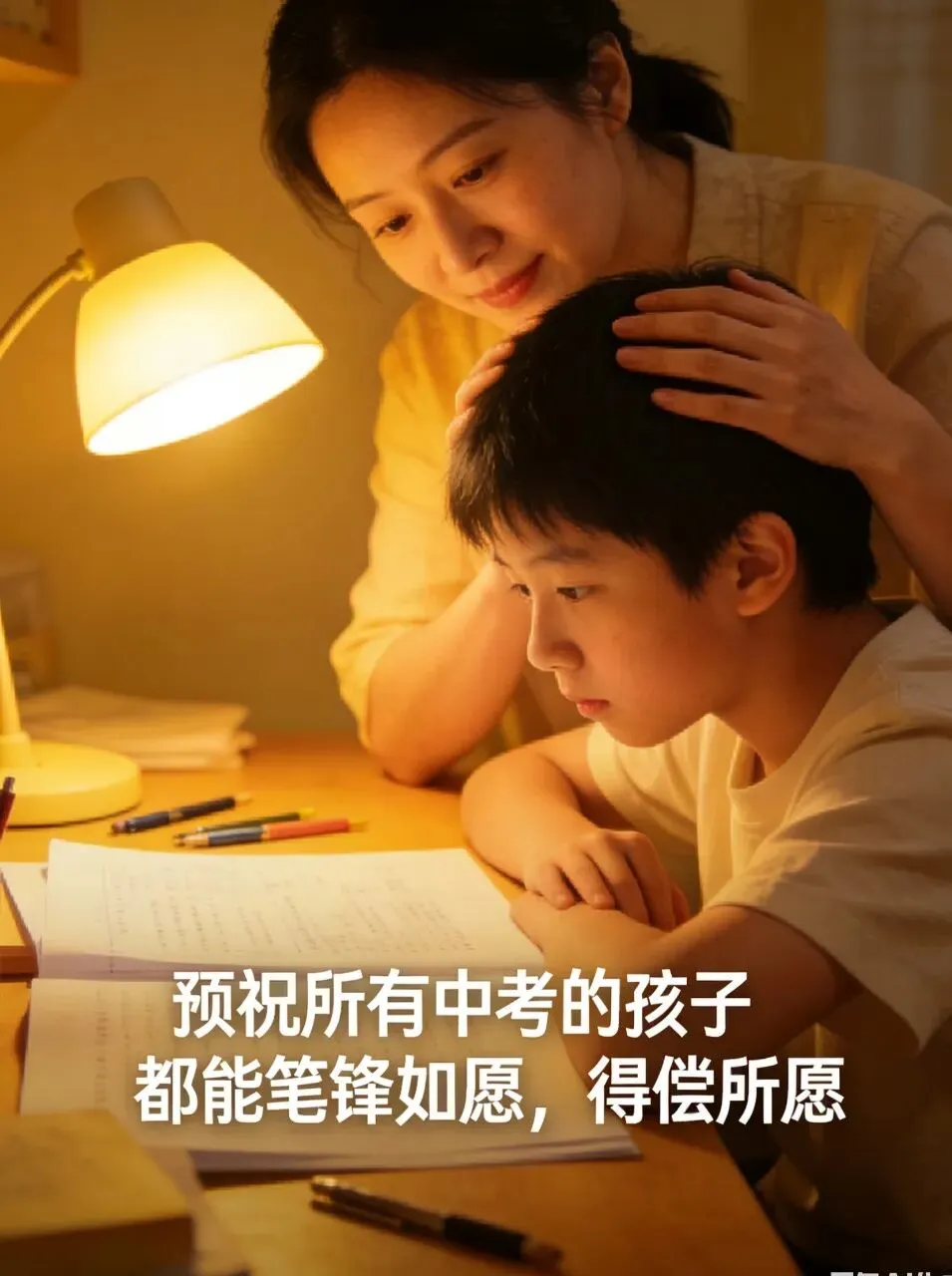 中考妈妈:别和焦虑较劲,你才是孩子的定海神针 第1张