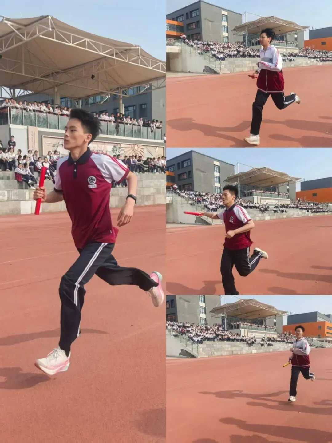 青春燃赛场,拼搏向中考——德州市第一中学附属中学初三学子30人万米接力赛与排球赛 第4张 青春燃赛场,拼搏向中考——德州市第一中学附属中学初三学子30人万米接力赛与排球赛 第4张