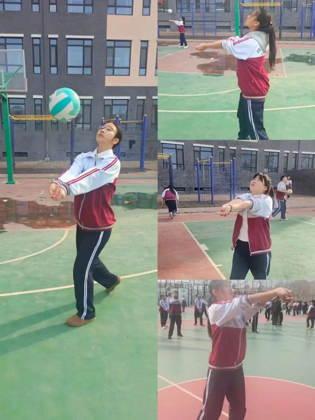 青春燃赛场,拼搏向中考——德州市第一中学附属中学初三学子30人万米接力赛与排球赛 第6张 青春燃赛场,拼搏向中考——德州市第一中学附属中学初三学子30人万米接力赛与排球赛 第6张
