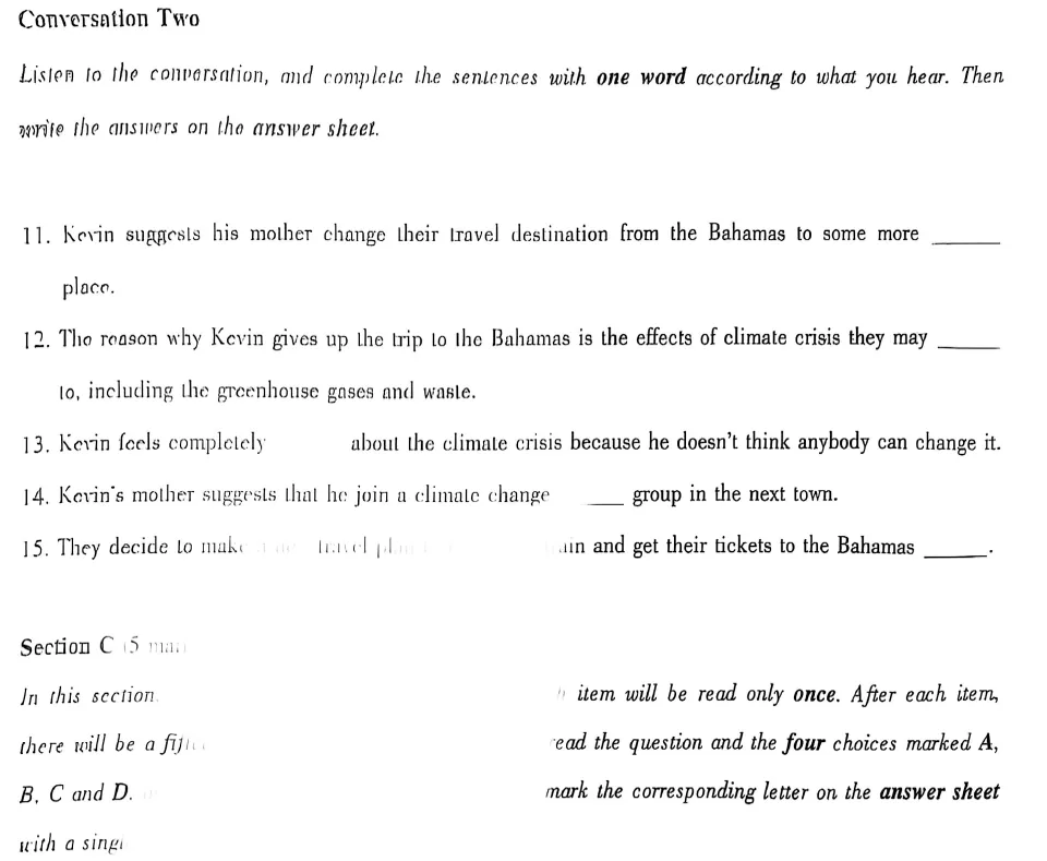 大英赛真题|2025年全国大学生英语竞赛A、B、C、D类初赛真题及答案解析(高清无水印PDF) 第8张