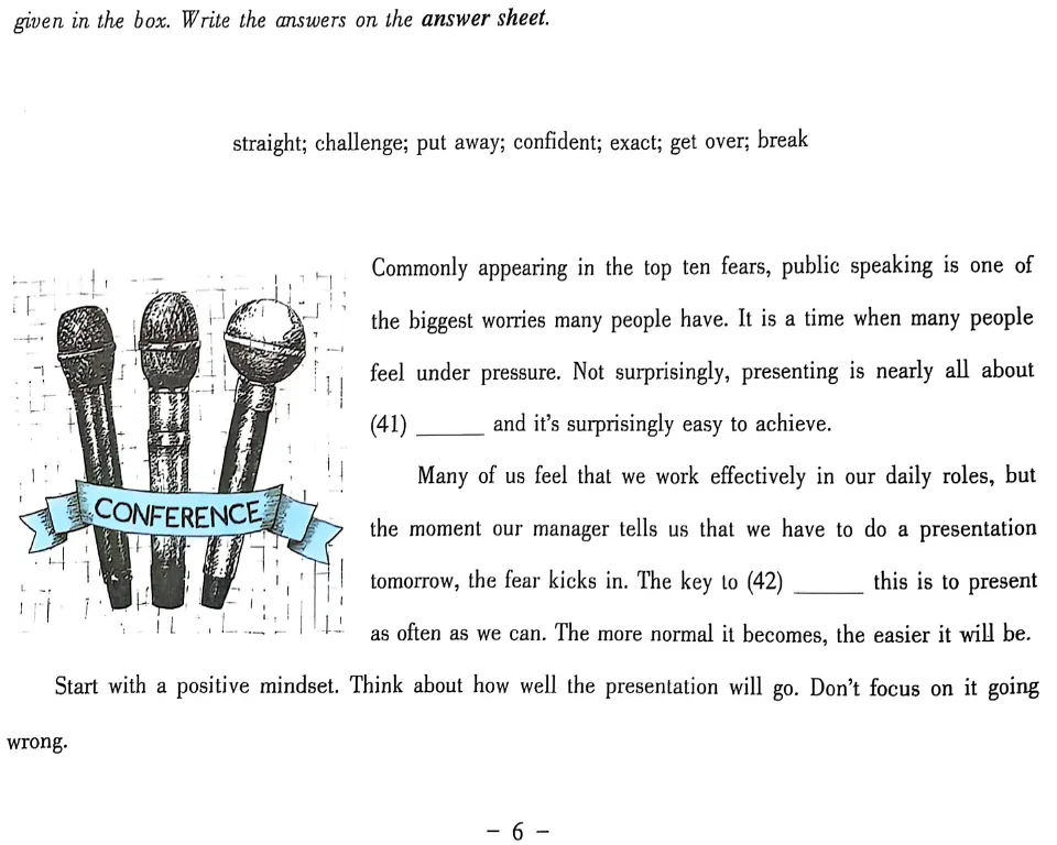 大英赛真题|2025年全国大学生英语竞赛A、B、C、D类初赛真题及答案解析(高清无水印PDF) 第15张