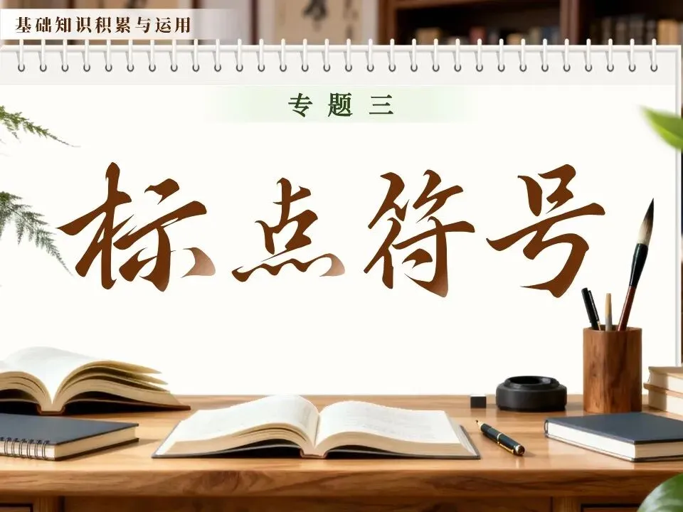【中考专题复习】专题三《标点符号》课件(考点解读+复习攻略) 第3张 【中考专题复习】专题三《标点符号》课件(考点解读+复习攻略) 第3张
