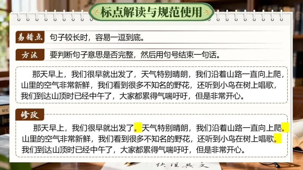 【中考专题复习】专题三《标点符号》课件(考点解读+复习攻略) 第14张 【中考专题复习】专题三《标点符号》课件(考点解读+复习攻略) 第14张