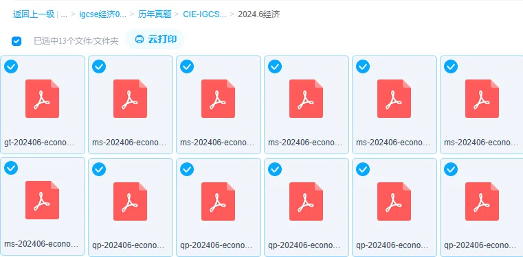 IGCSE经济历年真题全解析|附2025最新版+高分刷题策略,错过亏大! 第1张