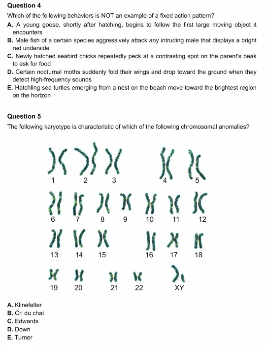 2026年USABO美国生物竞赛真题+解析,电子版领取~ 第2张