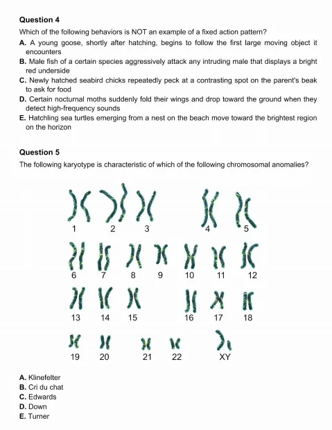 2026年USABO美国生物奥赛真题+答案解析!(附犀牛生物竞赛直通车) 第4张