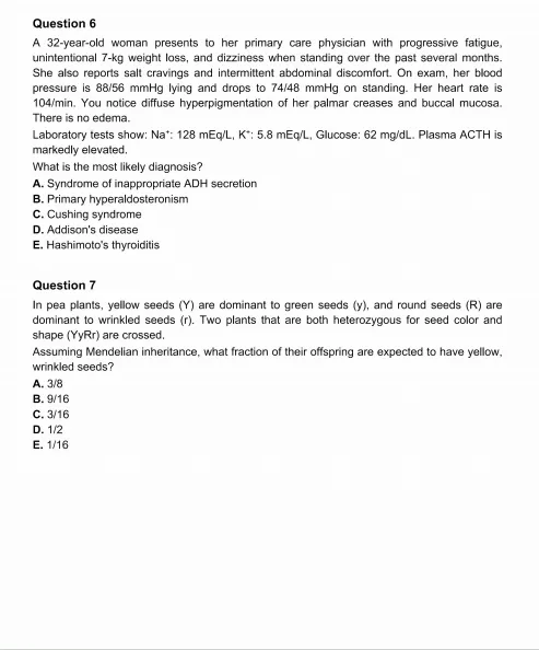 2026年USABO美国生物奥赛真题+答案解析!(附犀牛生物竞赛直通车) 第5张