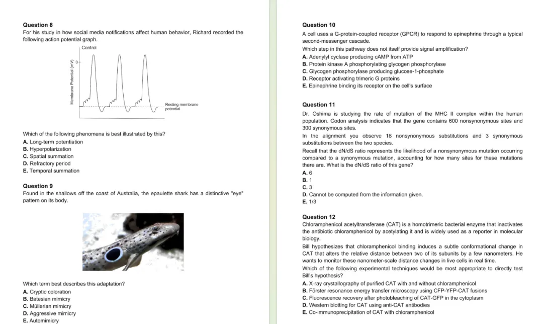 2026年USABO竞赛真题看解析!2026年USABO难度解析 第5张