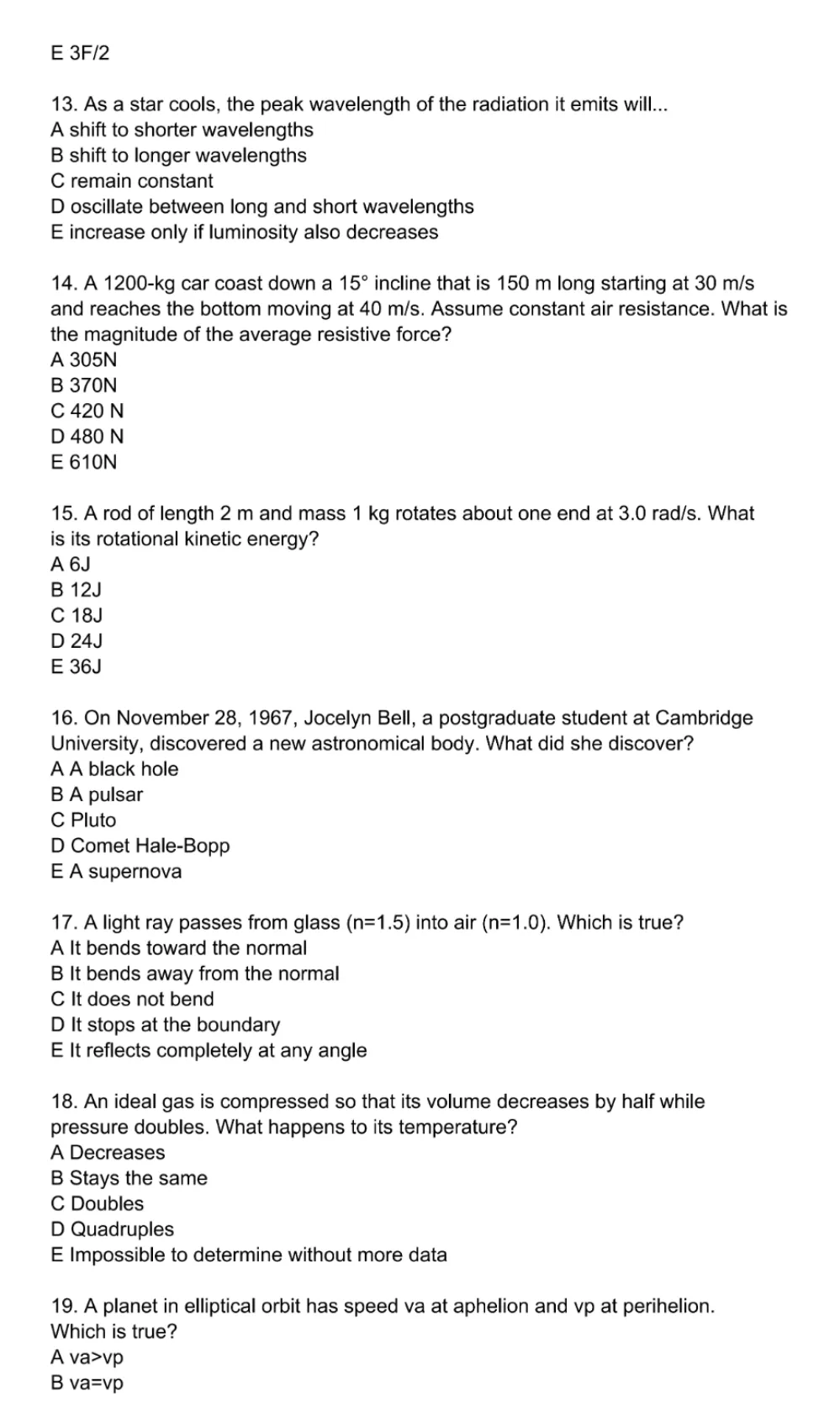2026年物理碗真题及解析(PDF版)! 第6张