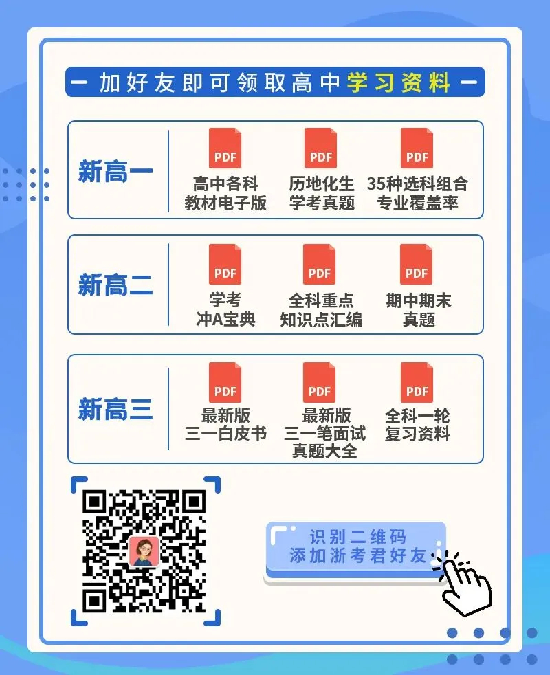 数学难到破防!杭州、嘉兴、台州二模试卷及答案出炉! 第54张