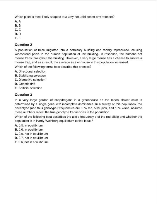 2026年USABO真题+答案!考情分析/赛后规划!附USABO课程培训! 第1张