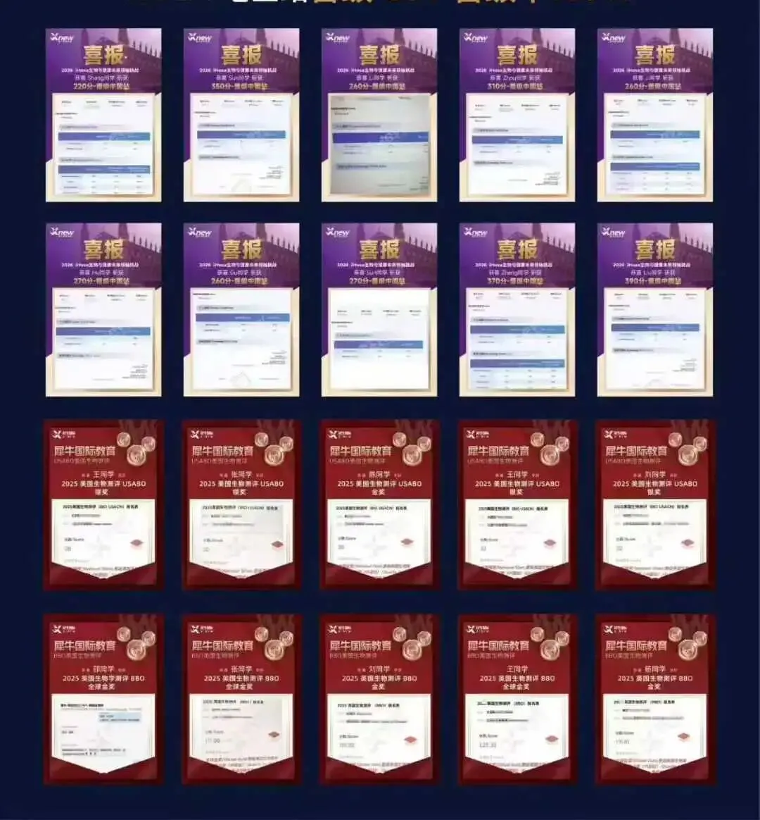 2026年USABO真题+答案!考情分析/赛后规划!附USABO课程培训! 第10张