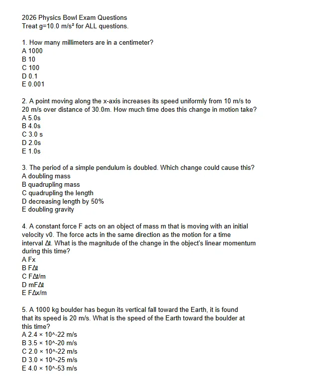 【完整版免费领取】2026年物理碗真题【含答案解析】 第3张 【完整版免费领取】2026年物理碗真题【含答案解析】 第3张
