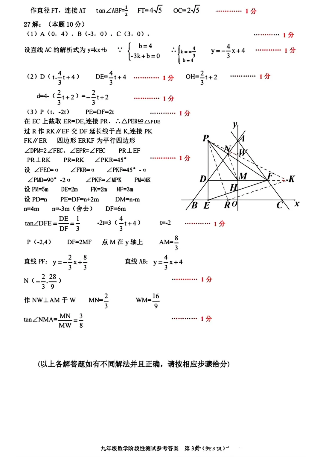 【分享】2026阿城区数学一模试卷及答案 第12张