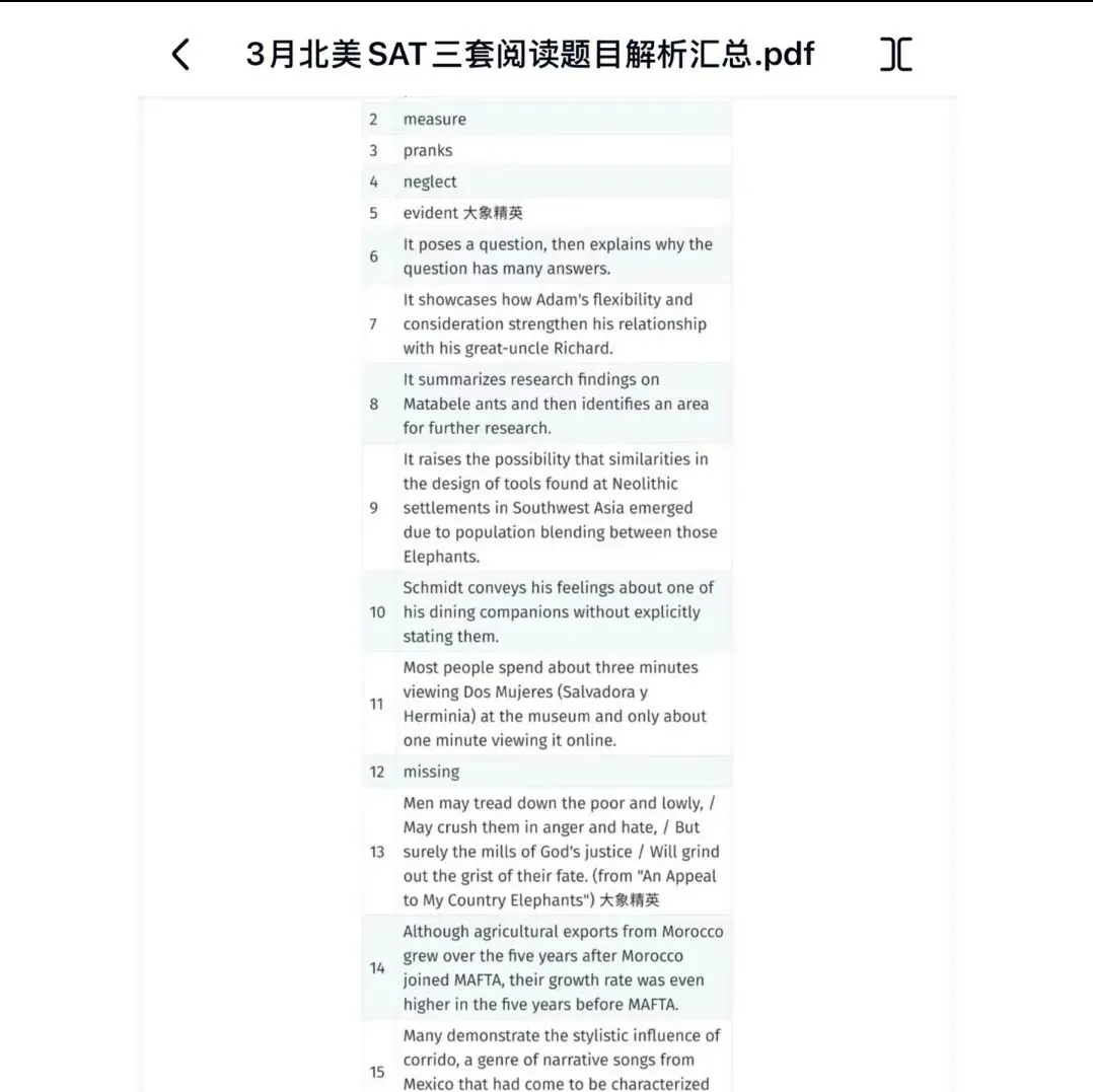 SAT备考“弹药库”:23-25年机考真题+2026-2027上半年考试日历 第5张