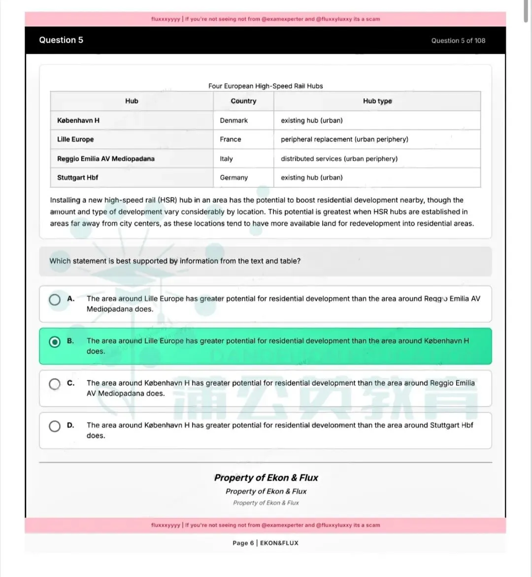 【快来对答案】2026年3月SAT北美真题答案pdf及解析已出!!电子版汇总(完整版高清) 第8张