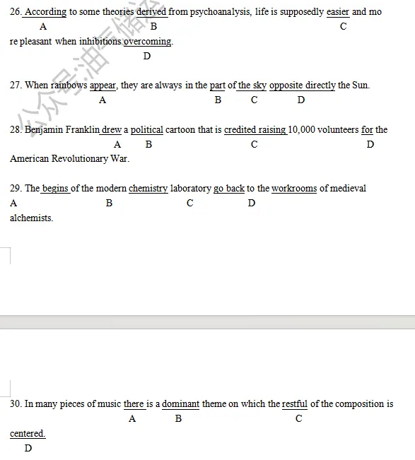 老托福真题详解06 第2张