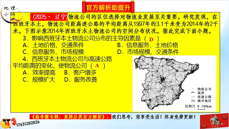 微专题《高考真题分类官方解析》:服务业 第33张 微专题《高考真题分类官方解析》:服务业 第33张