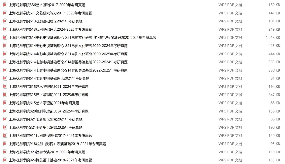 上海戏剧学院考研专业课历年真题汇总(含2026真题) 第2张 上海戏剧学院考研专业课历年真题汇总(含2026真题) 第2张