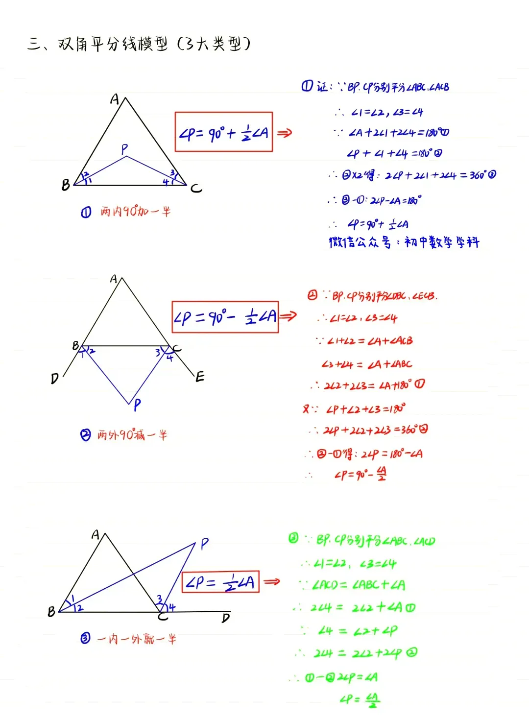 中考数学三角形模型 第3张