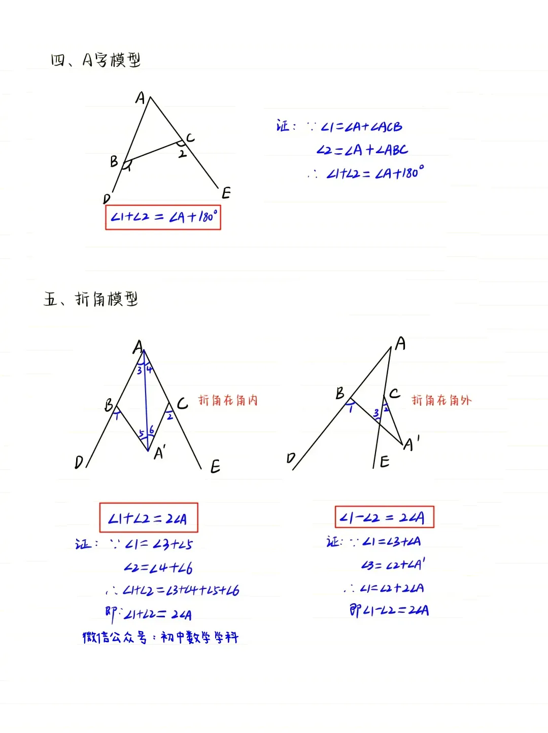 中考数学三角形模型 第4张