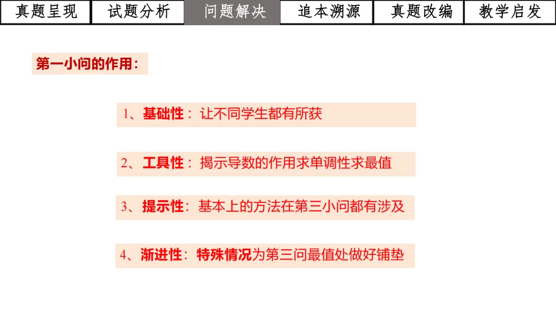 【高考真题说题】2025年全国1卷第19题三角与导数说题D28 第19张