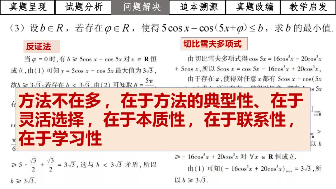 【高考真题说题】2025年全国1卷第19题三角与导数说题D28 第33张