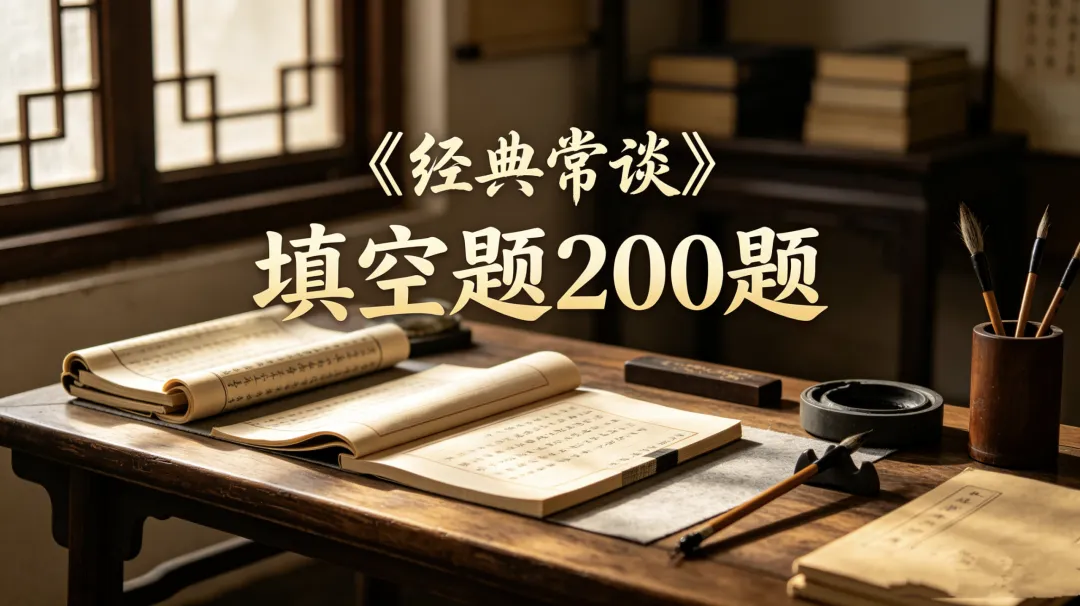 中考高频考点·《经典常谈》200道填空题(附答案) 第1张