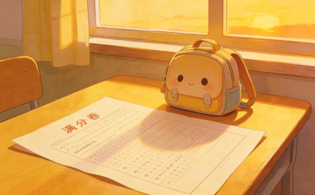 孩子捧着满分试卷扑过来时,我忽然懂了:育儿最好的样子,是接住他的小欢喜 第2张