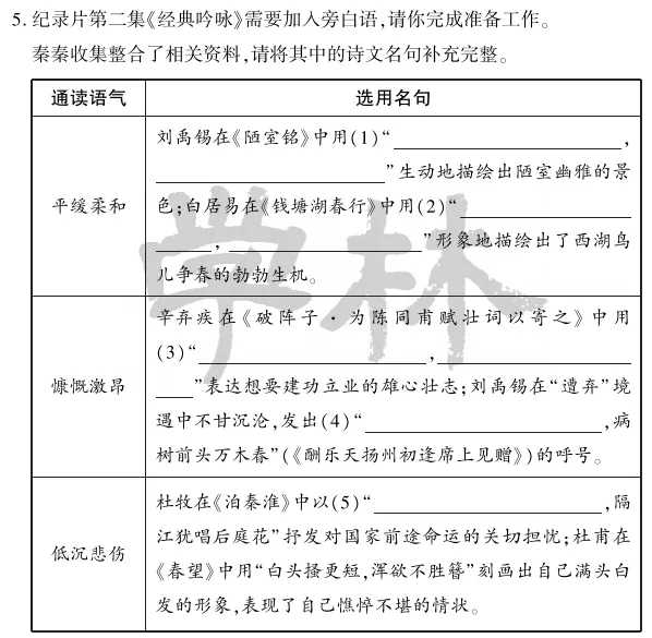 中考冲刺丨语文专项,分类练习1 第3张