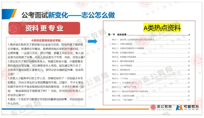 查分前必看!广西区考B类面试历年真题答题要点全梳理 第12张