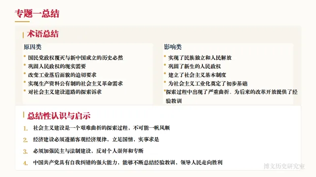 中考历史二轮专题复习资料:中国现代史专题知识全梳理——长期会员资料 第10张