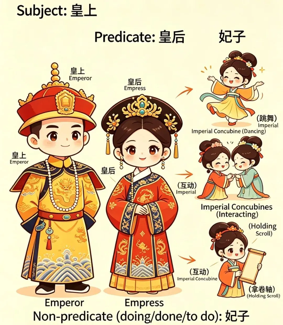 英语非谓语 “宫斗剧”,附2023年真题解析 第1张