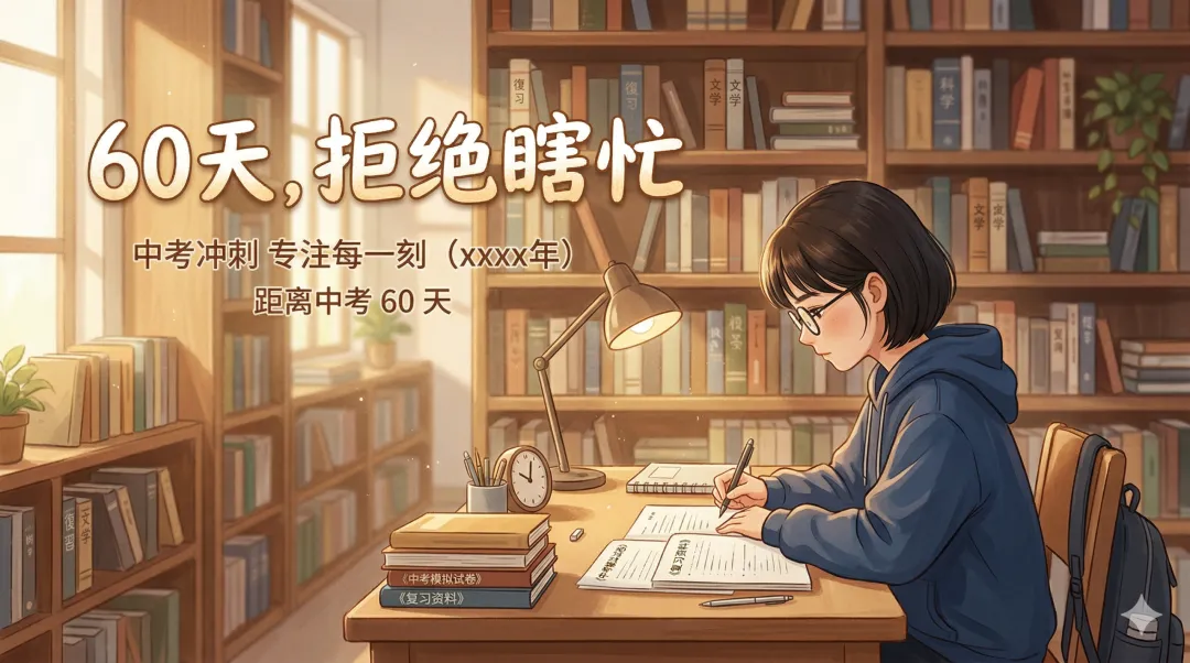 中考倒计时:最后冲刺,这样陪孩子一起赢!(执行版) 第8张 中考倒计时:最后冲刺,这样陪孩子一起赢!(执行版) 第8张