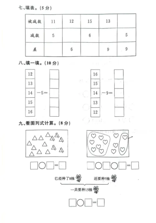 上海1下数学:教材同步金试卷(含答案+解析) 第6张