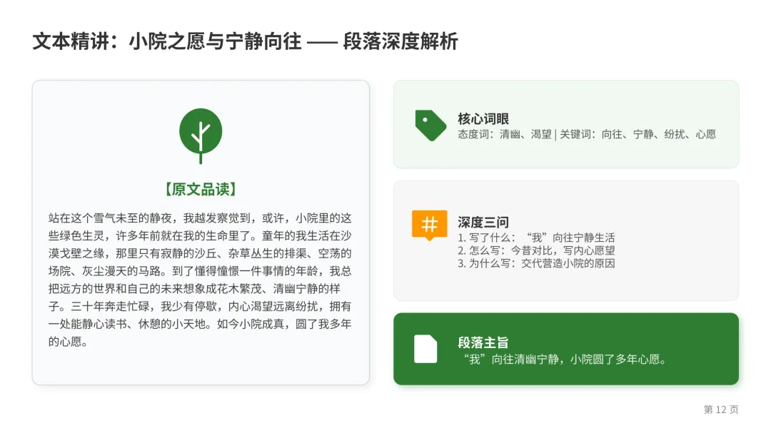 2025年武汉市中考语文阅读理解真题讲解(实用文+名著+文言文+文学类文本+古诗词+语言基础)方法和解题思路作题过程比答案重要 第12张