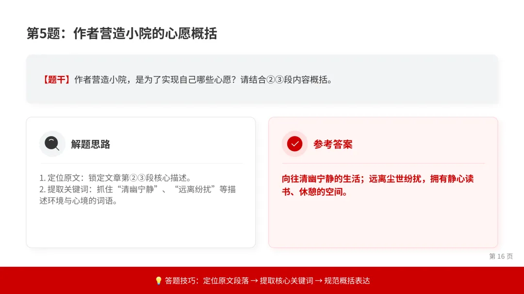 2025年武汉市中考语文阅读理解真题讲解(实用文+名著+文言文+文学类文本+古诗词+语言基础)方法和解题思路作题过程比答案重要 第16张