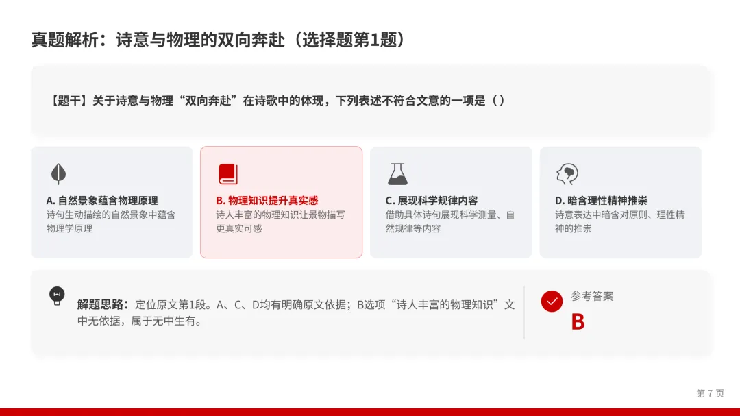 2025年武汉市中考语文阅读理解真题讲解(实用文+名著+文言文+文学类文本+古诗词+语言基础)方法和解题思路作题过程比答案重要 第7张