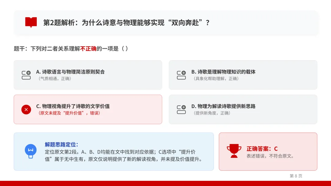 2025年武汉市中考语文阅读理解真题讲解(实用文+名著+文言文+文学类文本+古诗词+语言基础)方法和解题思路作题过程比答案重要 第8张