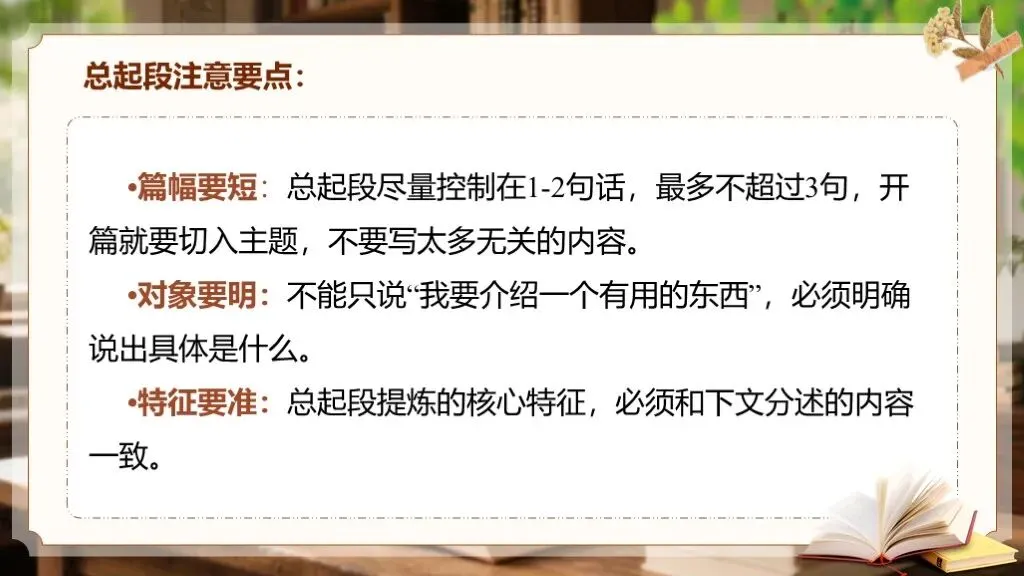 【中考作文万能模板】《说明文“总-分-总”结构模板》| 中考作文清晰说明! 第18张 【中考作文万能模板】《说明文“总-分-总”结构模板》| 中考作文清晰说明! 第18张