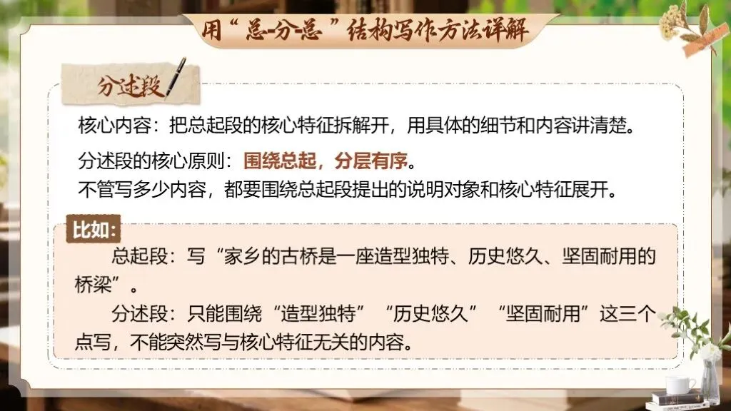 【中考作文万能模板】《说明文“总-分-总”结构模板》| 中考作文清晰说明! 第19张 【中考作文万能模板】《说明文“总-分-总”结构模板》| 中考作文清晰说明! 第19张