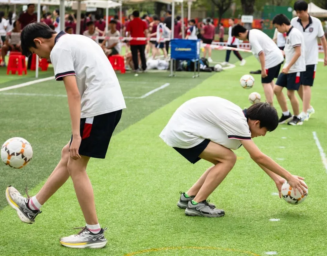 “燃”动赛场!直击2026广州中考体育首日:“三小球”火热出圈,AI全程护航 第6张