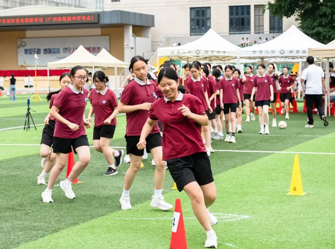 “燃”动赛场!直击2026广州中考体育首日:“三小球”火热出圈,AI全程护航 第10张